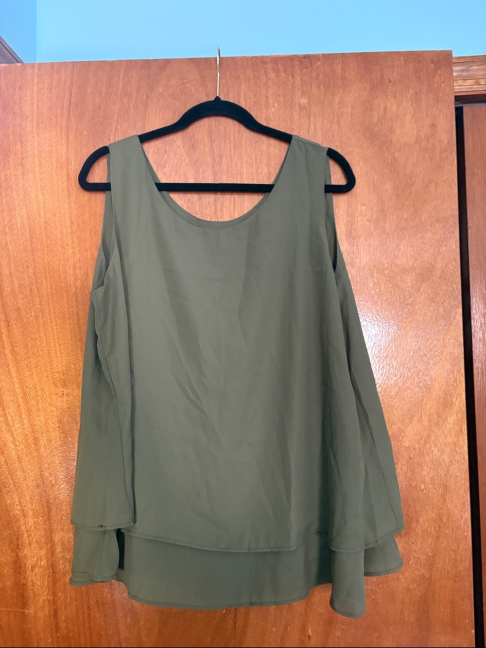Olive Green XXL Top - Solid Olive